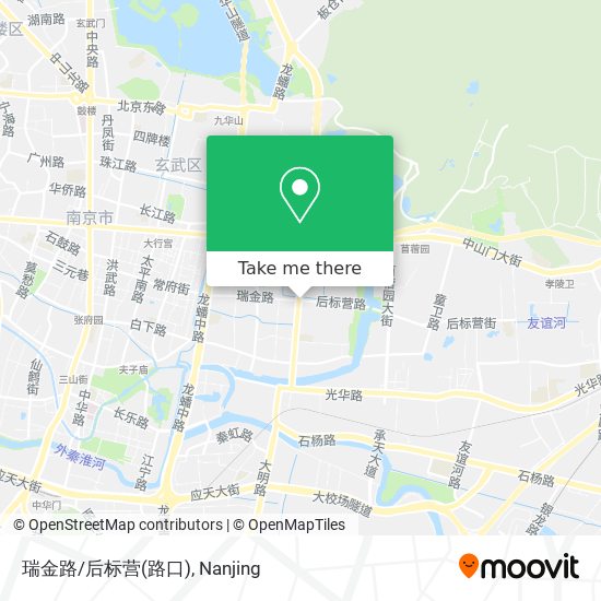 瑞金路/后标营(路口) map