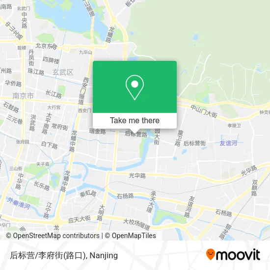 后标营/李府街(路口) map