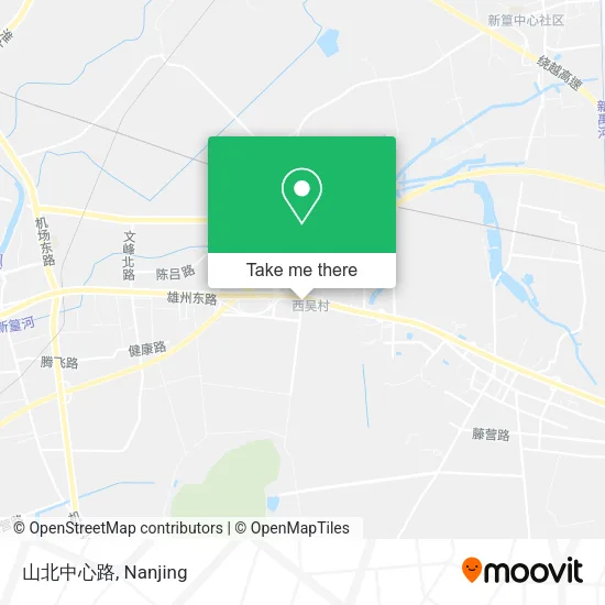 山北中心路 map