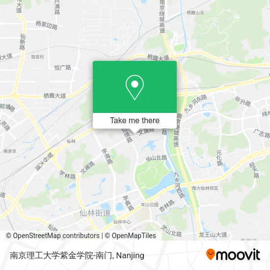 南京理工大学紫金学院-南门 map