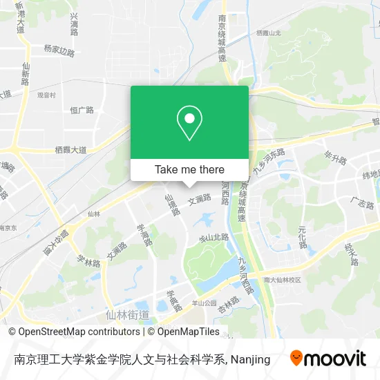 南京理工大学紫金学院人文与社会科学系 map