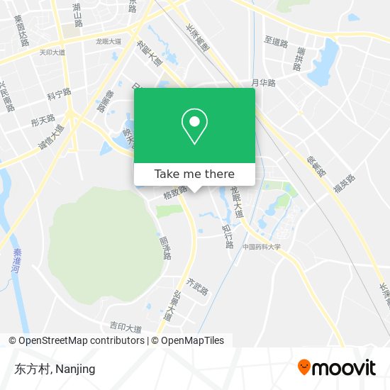 东方村 map
