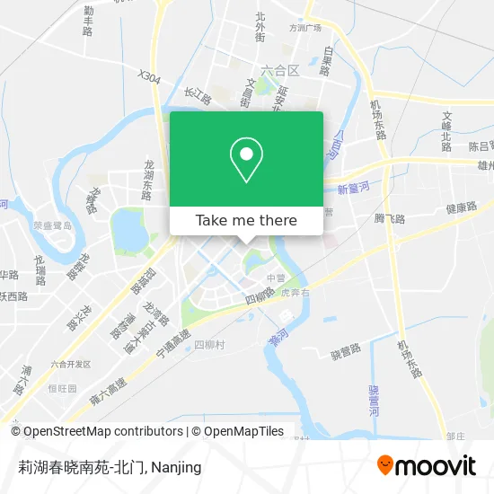 莉湖春晓南苑-北门 map