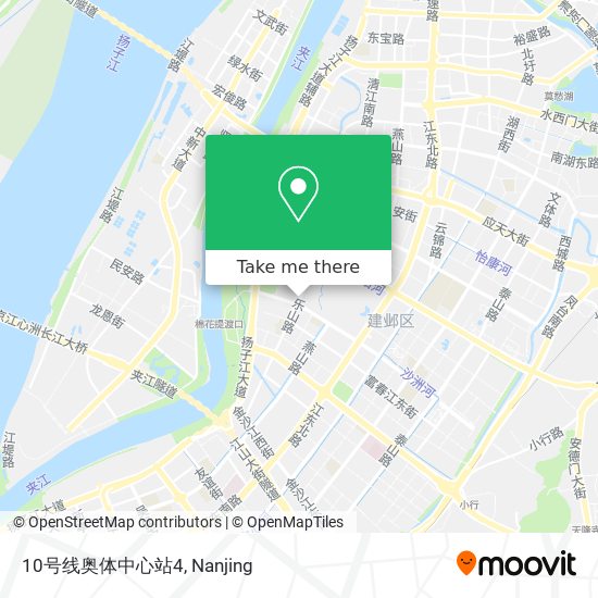 10号线奥体中心站4 map