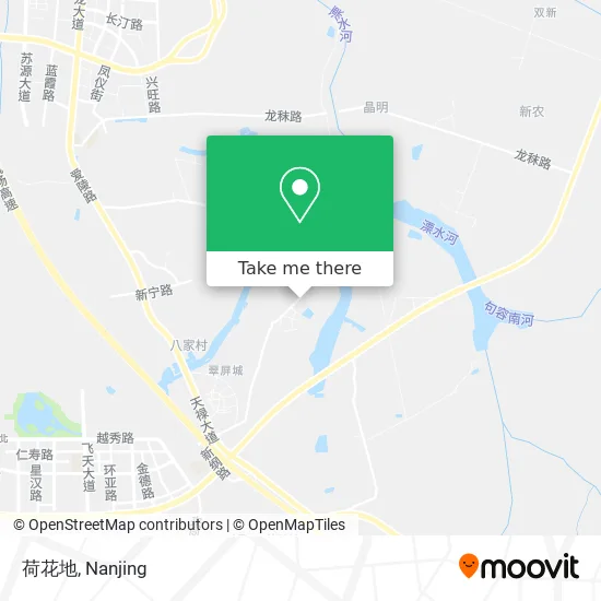 荷花地 map