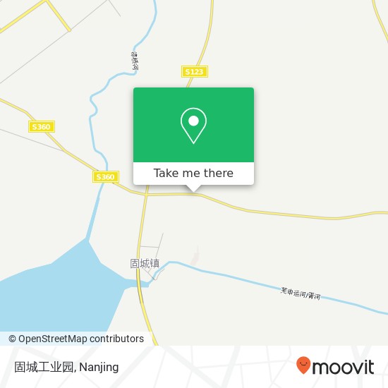 固城工业园 map