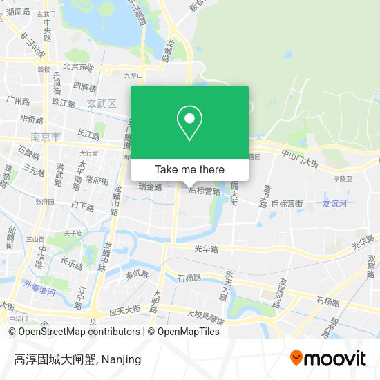 高淳固城大闸蟹 map