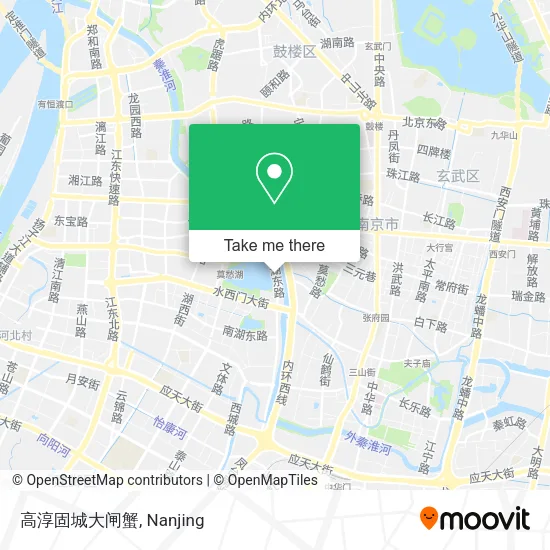 高淳固城大闸蟹 map