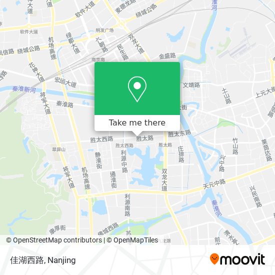 佳湖西路 map