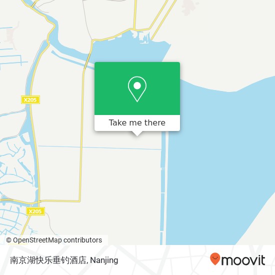 南京湖快乐垂钓酒店 map