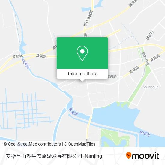 安徽昆山湖生态旅游发展有限公司 map