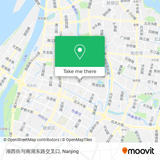 湖西街与南湖东路交叉口 map