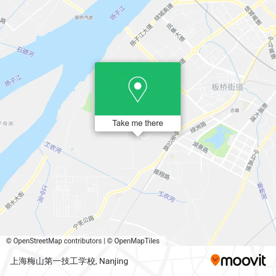上海梅山第一技工学校 map