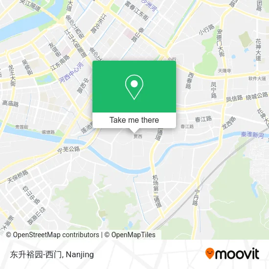 东升裕园-西门 map