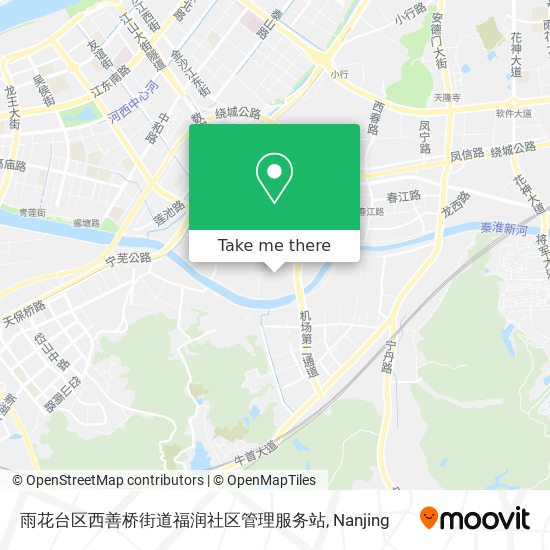 雨花台区西善桥街道福润社区管理服务站 map