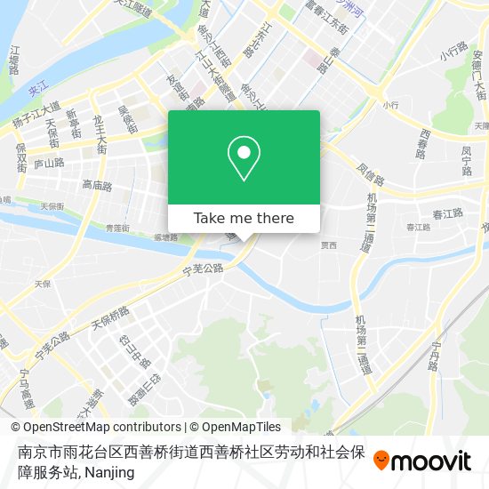 南京市雨花台区西善桥街道西善桥社区劳动和社会保障服务站 map
