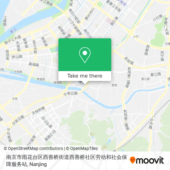 南京市雨花台区西善桥街道西善桥社区劳动和社会保障服务站 map
