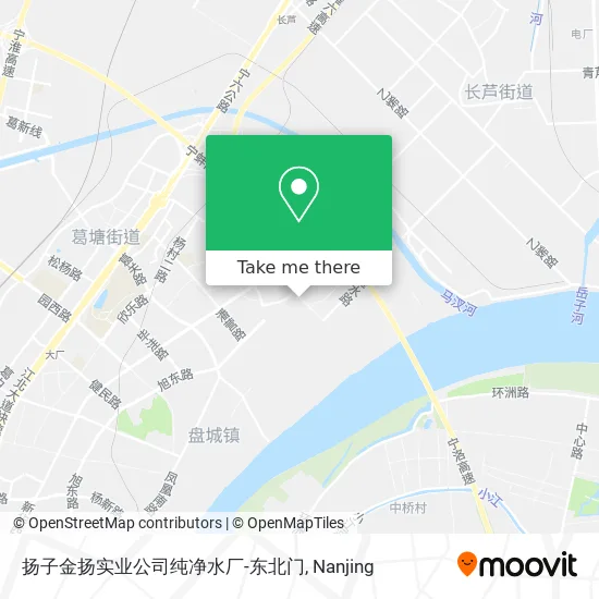 扬子金扬实业公司纯净水厂-东北门 map