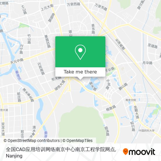 全国CAD应用培训网络南京中心南京工程学院网点 map