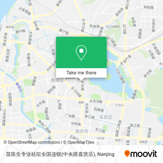 苗医生专业祛痘全国连锁(中央路直营店) map