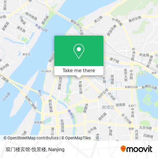双门楼宾馆-悦景楼 map
