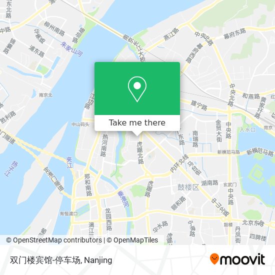 双门楼宾馆-停车场 map