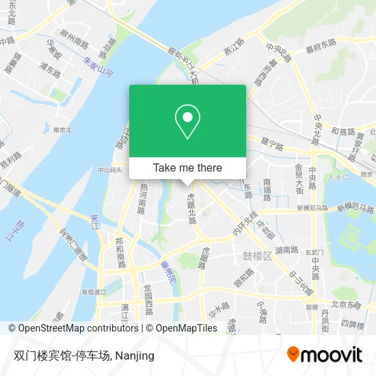 双门楼宾馆-停车场 map