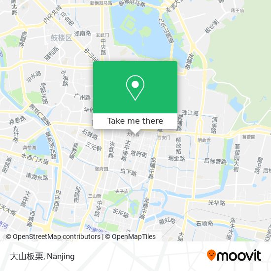 大山板栗 map