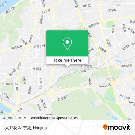 兴都花园-东苑 map