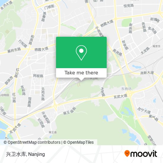 兴卫水库 map