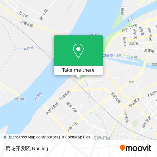 雨花开发区 map