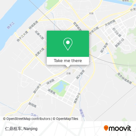 仁鼎租车 map