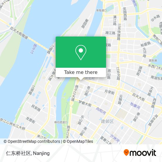 仁东桥社区 map