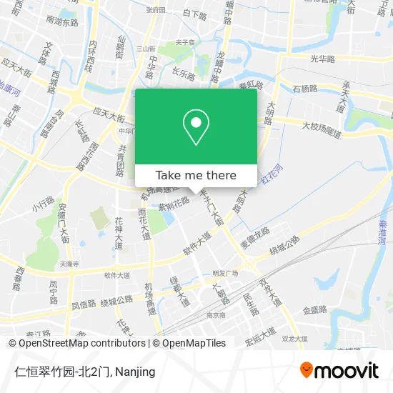 仁恒翠竹园-北2门 map