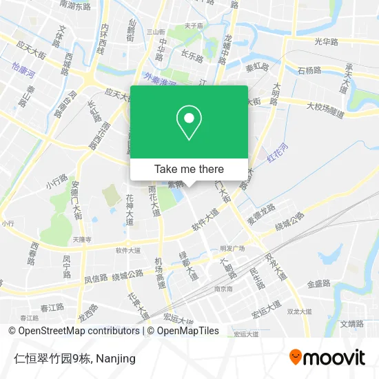 仁恒翠竹园9栋 map