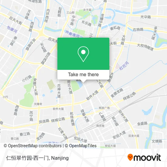仁恒翠竹园-西一门 map