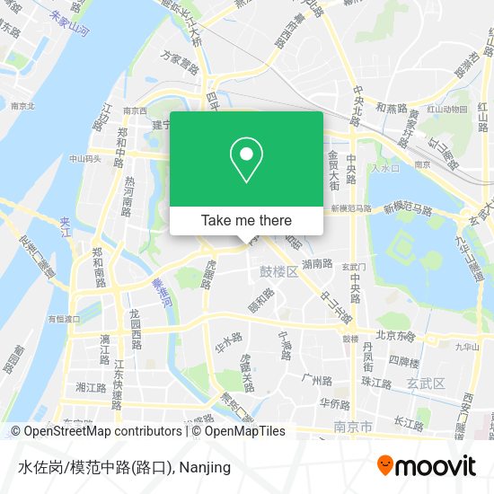 水佐岗/模范中路(路口) map