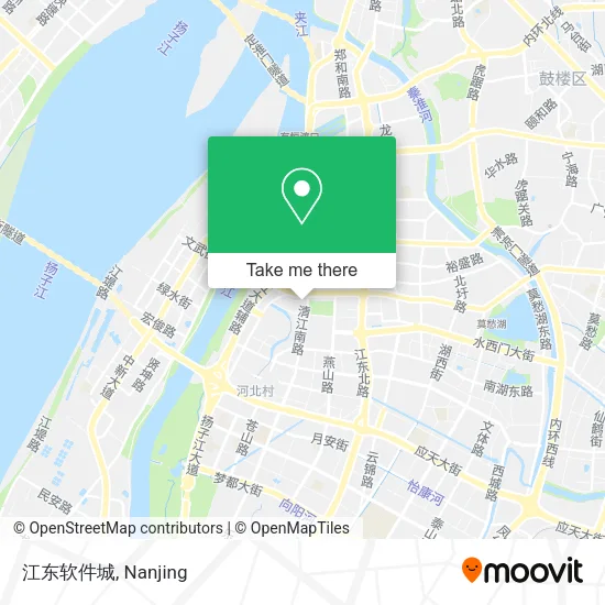 江东软件城 map