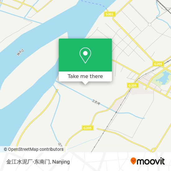 金江水泥厂-东南门 map