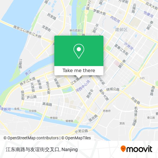 江东南路与友谊街交叉口 map