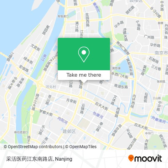 采活医药江东南路店 map