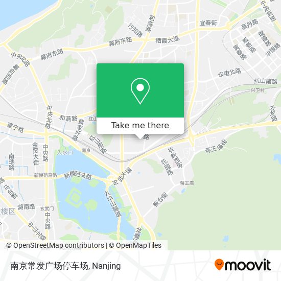 南京常发广场停车场 map