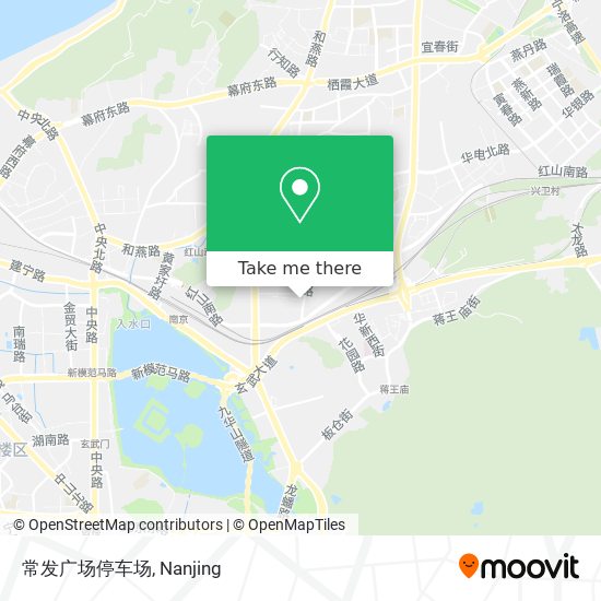 常发广场停车场 map