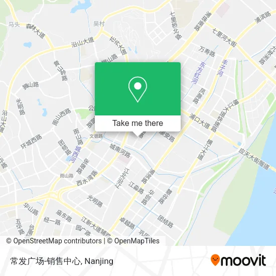 常发广场-销售中心 map