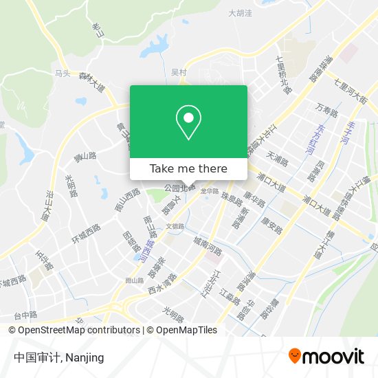 中国审计 map