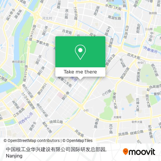 中国核工业华兴建设有限公司国际研发总部园 map