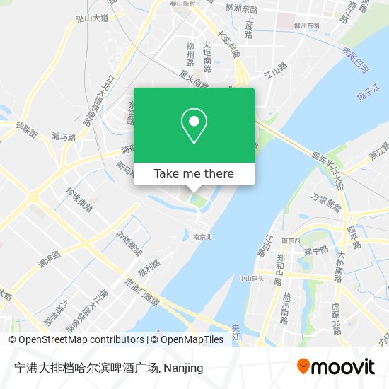 宁港大排档哈尔滨啤酒广场 map