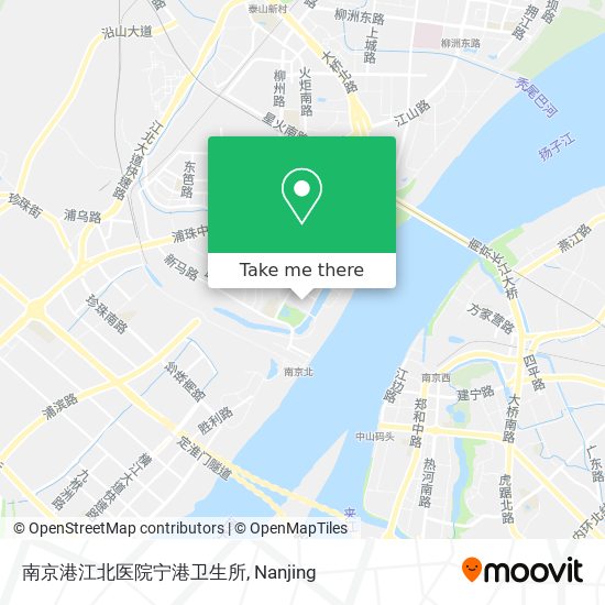南京港江北医院宁港卫生所 map