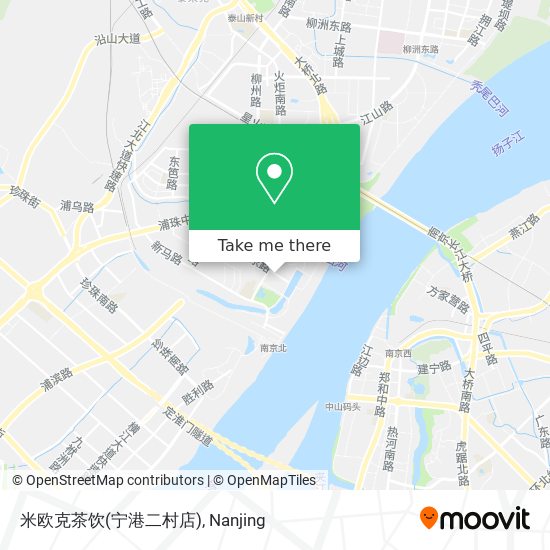 米欧克茶饮(宁港二村店) map