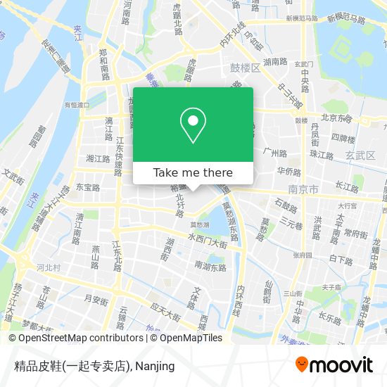 精品皮鞋(一起专卖店) map